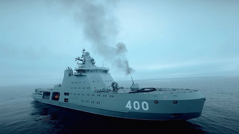 Патрульный корабль ледового класса "Иван Папанин"